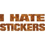I Hate Stickers Rat-Look